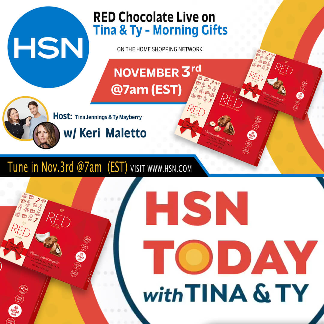 HSN Today with Tina & Ty - LIVE with RED Delight @ 7am – RED Delight ...