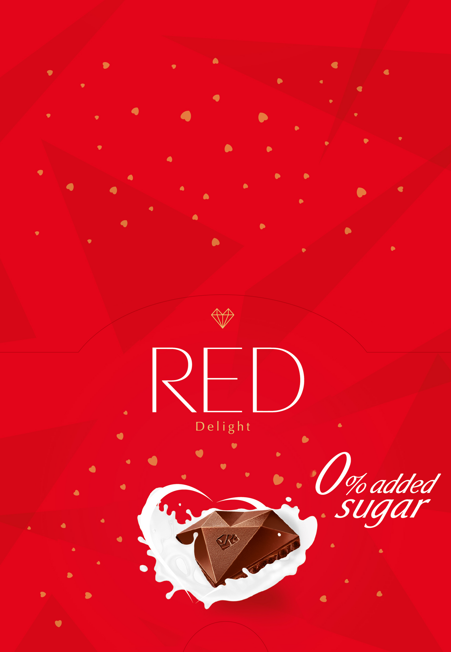 RED Delight®™ Milk Chocolate Grab N Go Showbox