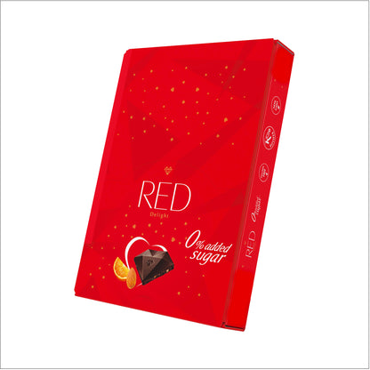 RED Delight®™ Orange and Almond Dark Chocolate Grab N Go Showbox