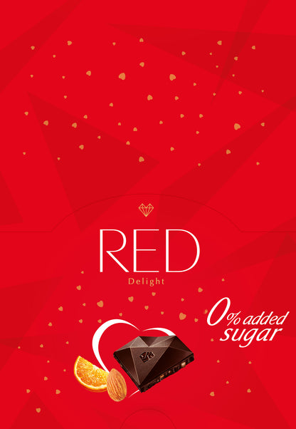 RED Delight®™ Orange and Almond Dark Chocolate Grab N Go Showbox