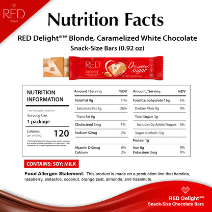 RED Delight®™ Grab N Go Chocolate Bars With Exclusive Valentine's Day Packaging Featuring A Note Card And A 14" Plush Teddy Bear